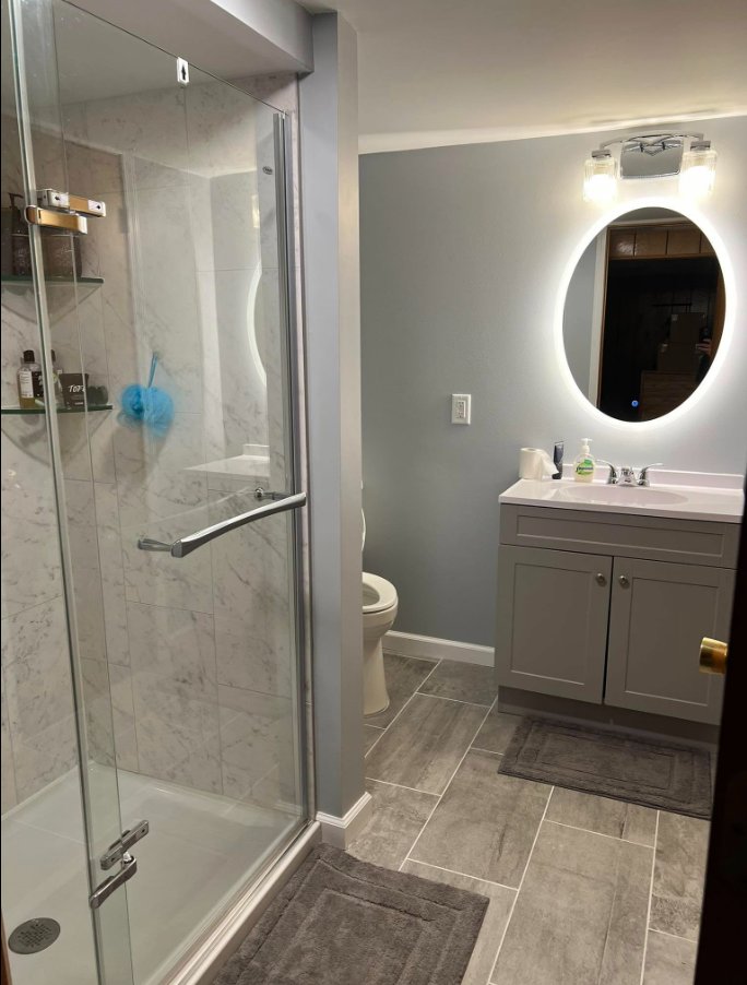 Bathroom remodel